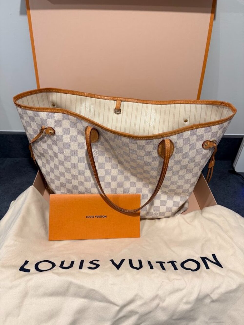 Louis Vuitton Neverful GM Damier Azur